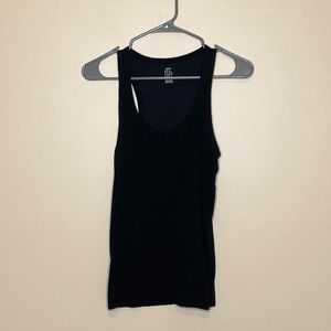 Soft black tank top